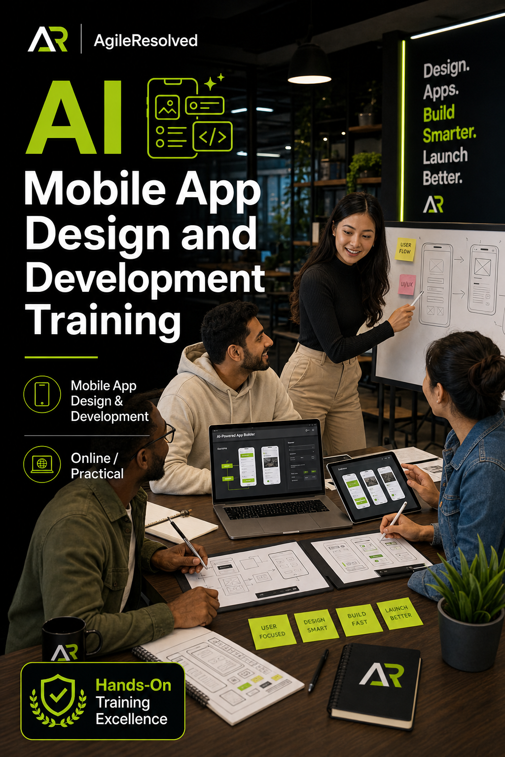 AI Mobile App Design and Development Training